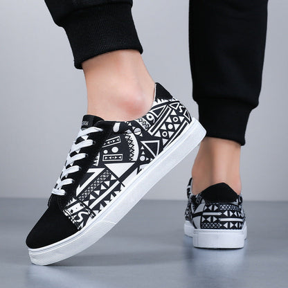 Atmungsaktive Plus Size Skatesneaker mit Gummisohle | Ideal für alle Jahreszeiten