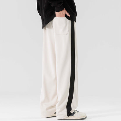 Herren Plus-Size Leichte Gerade Bein Hose I Ideal für Frühling und Herbst