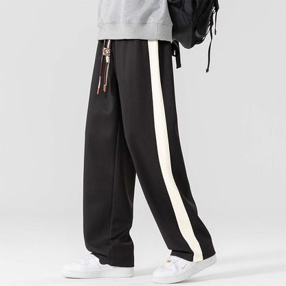 Herren Plus-Size Leichte Gerade Bein Hose I Ideal für Frühling und Herbst