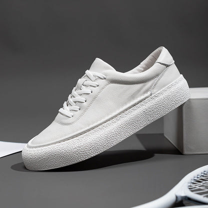 Atmungsaktive Low-Top Herrenschuhe mit Gummisohle | Ideal für Frühling und Herbst