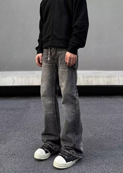 Herren Schlank Geschnittene Gerade Jeanshosen I Ideal für alle Jahreszeiten