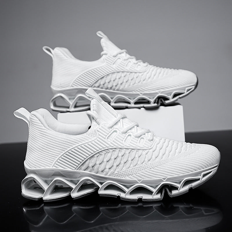 Leichte Herren-Laufschuhe mit Klingen-Sohle | Ideal für alle Jahreszeiten