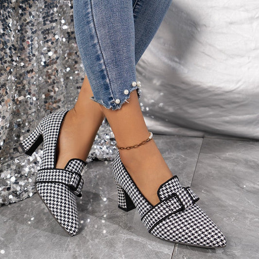 Spitze High Heel Schuhe mit EVA Sohle | Ideal für Frühling und Herbst