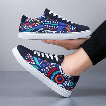 Atmungsaktive Plus Size Skatesneaker mit Gummisohle | Ideal für alle Jahreszeiten