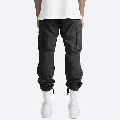 Herren Cargo-Hose mit mehreren Taschen | Ideal für Frühling und Herbst