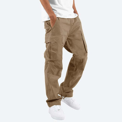 Herren Cargo-Hose mit mehreren Taschen | Ideal für Frühling und Herbst