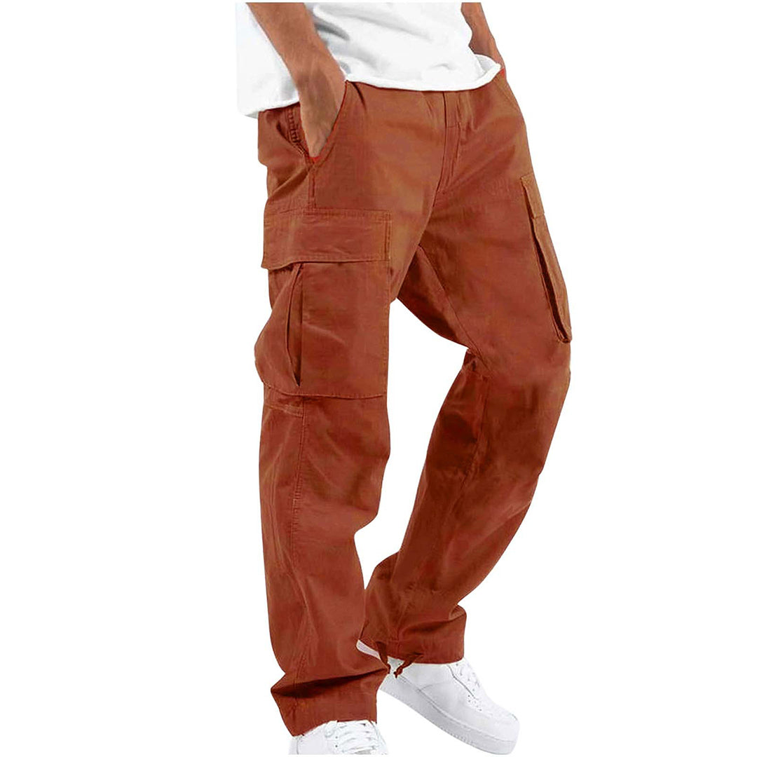 Herren Cargo-Hose mit mehreren Taschen | Ideal für Frühling und Herbst