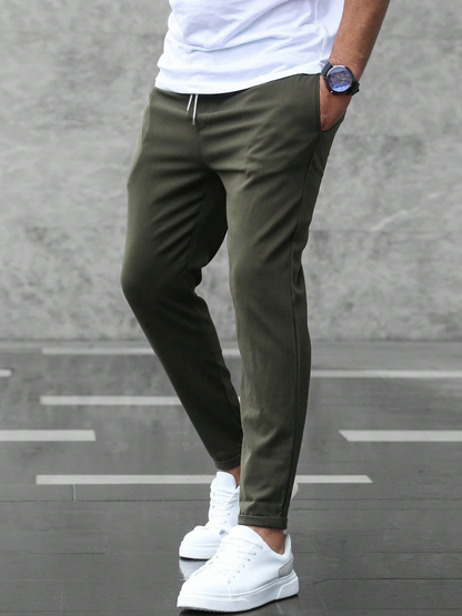 Herren Stretch-Hose mit Elastischem Bund I Ideal für alle Jahreszeiten