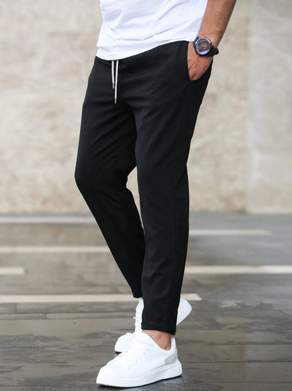 Herren Stretch-Hose mit Elastischem Bund I Ideal für alle Jahreszeiten