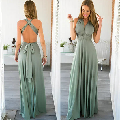 Wandelbares Wickelkleid mit verstellbaren Trägern | Perfekt für Frühling und Sommer
