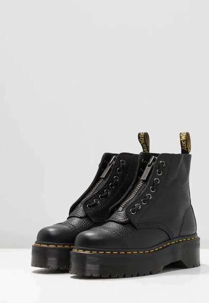 Leder-Stiefeletten mit robustem Absatz und strapazierfähiger Sohle | Ideal für Herbst und Winter