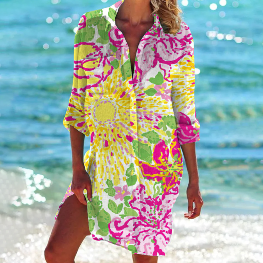 Fließendes A-Linien Sommerkleid | Ideal für den Sommer