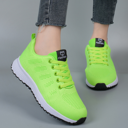 Leichte Atmungsaktive Strick-Sneaker mit Gepolsterter Sohle | Ideal für Frühling und Sommer
