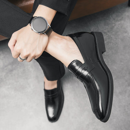 Leder Schuhe in Übergröße mit Stoßdämpfung und Gummisohle | Ideal für alle Jahreszeiten