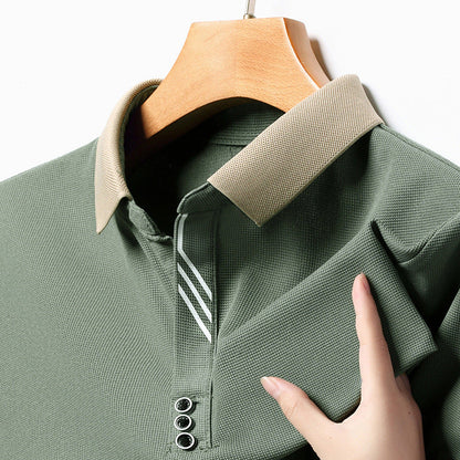 Herren Leichtes Kurzarm-Pullover-T-Shirt Ideal für den Sommer