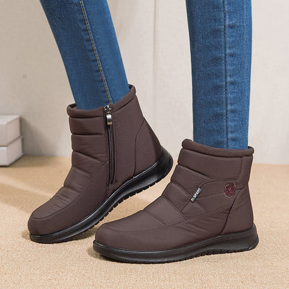 Wasserdichte Rutschfeste Knöchel-Schneestiefel mit Warmem Futter | Ideal für den Winter