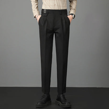 Herren Slim Fit Gerade Anzughose | Ideal für den Herbst