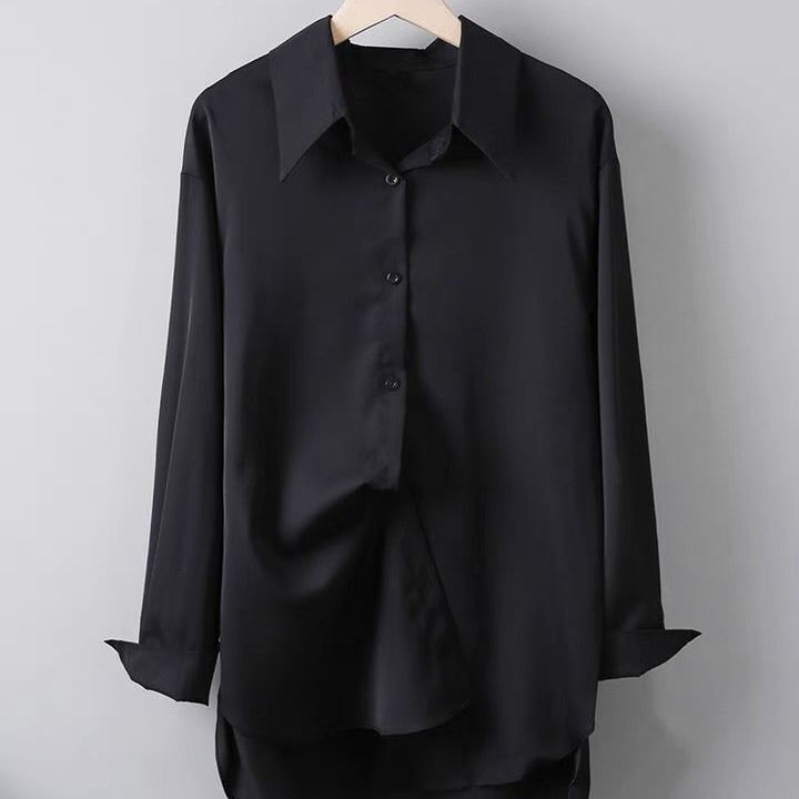 Damen Bedrucktes Langarm-Shirt mit Knopfleiste | Ideal für Alle Jahreszeiten