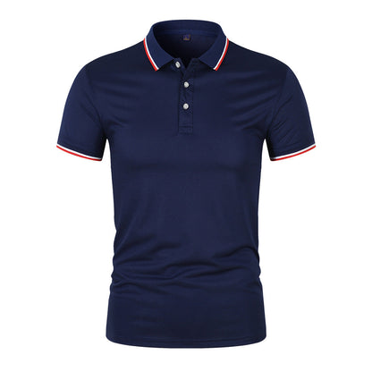 Herren Einfarbiges Kurzarm Top – Ideal für den Sommer