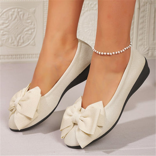 Slip-On Loafer mit Schleife und Rundkappe | Ideal für alle Jahreszeiten