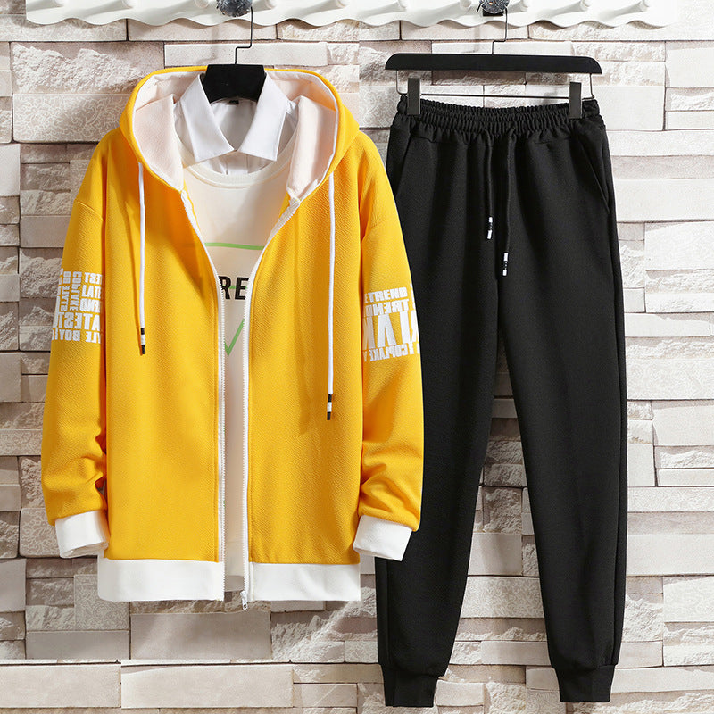 Zweiteiliges Herren Pullover Set | Ideal für Herbst und Winter