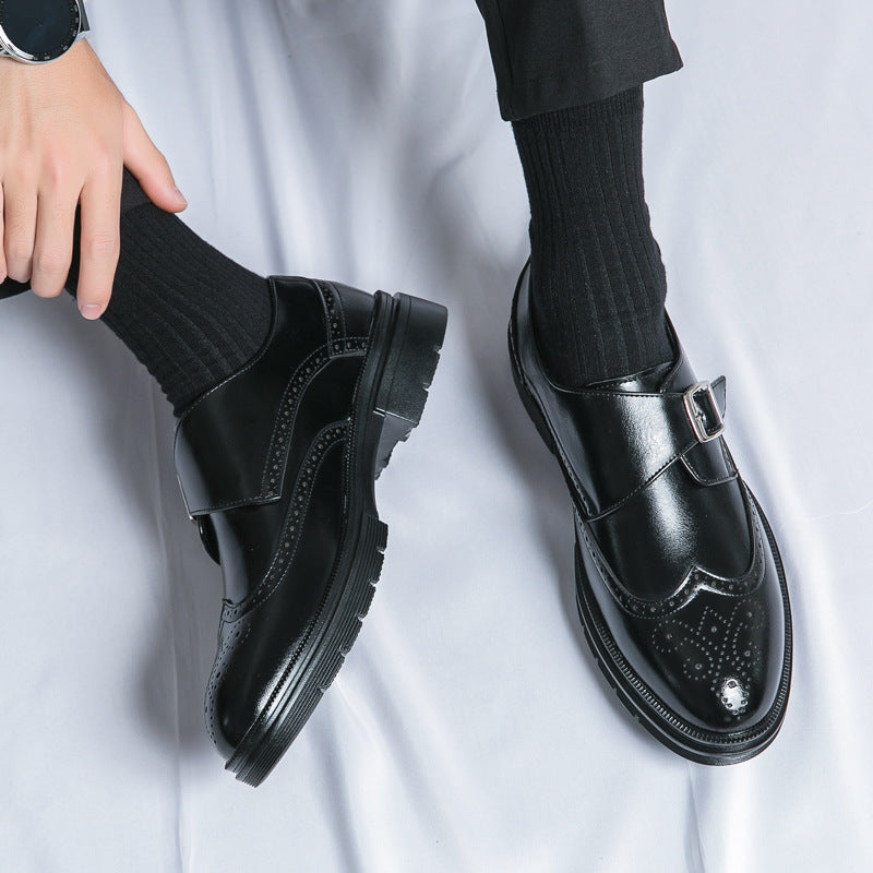 Herren Business Slipper aus PU-Leder mit Atmungsaktivem Design | Ideal für alle Jahreszeiten