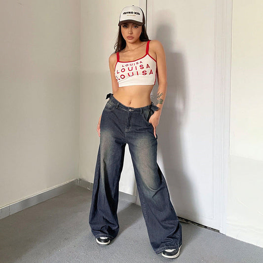 High Waist Lockere Gerade Gradient Hosen | Ideal für Alle Jahreszeiten