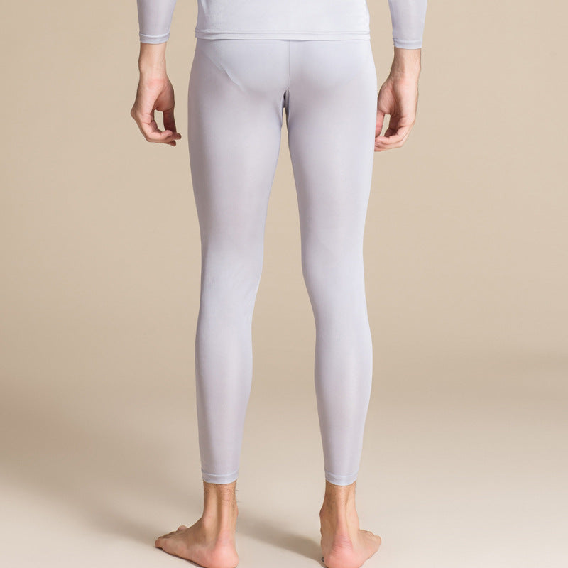 Seidene Gestrickte Thermohose für Herren Slim Fit I Ideal für den Winter