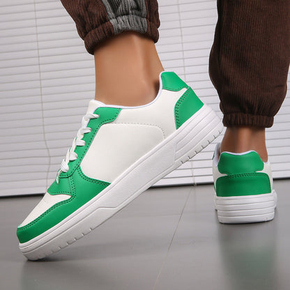 Herren Atmungsaktive Leder Sportschuhe | Ideal für Frühling & Herbst