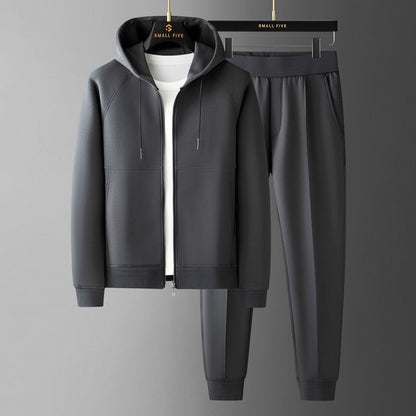 Leicht Luxuriöses High-End Cardigan Pullover Zweiteiliges Set Ideal für Herbst und Winter