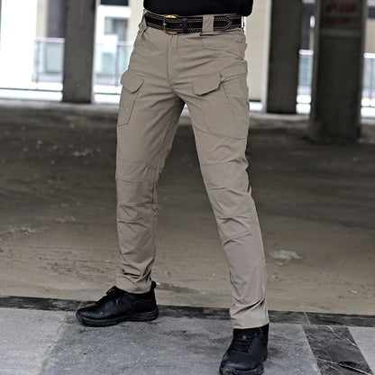 Herren Schnell Trocknende Stretchhose mit Taschen I Ideal für den Sommer