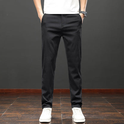 Herren Slim-Fit Gerade Hosen Ideal für Alle Jahreszeiten