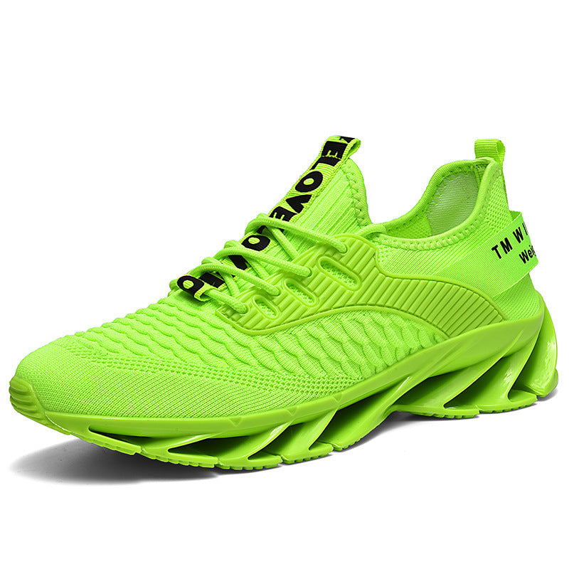Herren Blade Sole Atmungsaktive Mesh Sneakers mit Gummisohle Ideal für alle Jahreszeiten