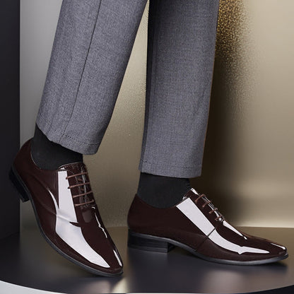 Schnürsenkel Plus-Size PU-Lederschuhe Ideal für Alle Jahreszeiten
