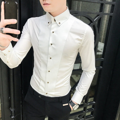 Langarm-Shirt in Uni-Farbe Ideal für Alle Jahreszeiten