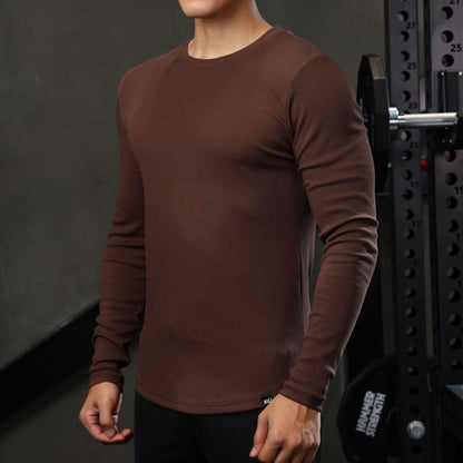 Langarm-Laufshirt für das Workout | Ideal für Frühling und Herbst