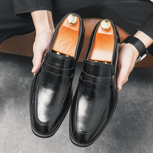 Leder Schuhe in Übergröße mit Stoßdämpfung und Gummisohle | Ideal für alle Jahreszeiten