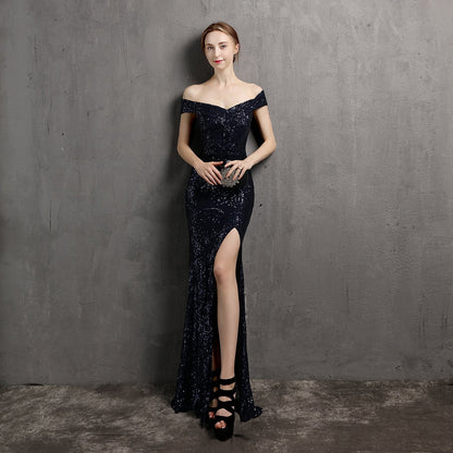 Elegantes Abendkleid mit Fließender Silhouette | Ideal für Frühling und Sommer