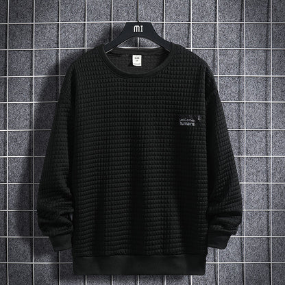 Locker geschnittenes Herren Sportset mit Sweater und 3/4-Hose | Ideal für alle Jahreszeiten