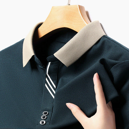 Herren Leichtes Kurzarm-Pullover-T-Shirt Ideal für den Sommer