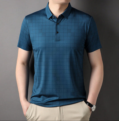 Herren Kurzarm T-Shirt aus Dünner Eisseide | Ideal für den Sommer