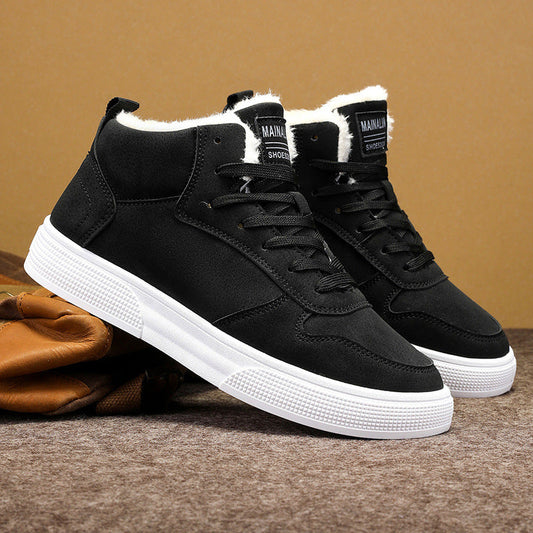 Herren High-Top Fleece-Lined Sportschuhe | Ideal für den Winter