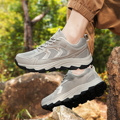 Herren Outdoor Off-Road Wanderschuhe mit Gummisohle | Ideal für Alle Jahreszeiten