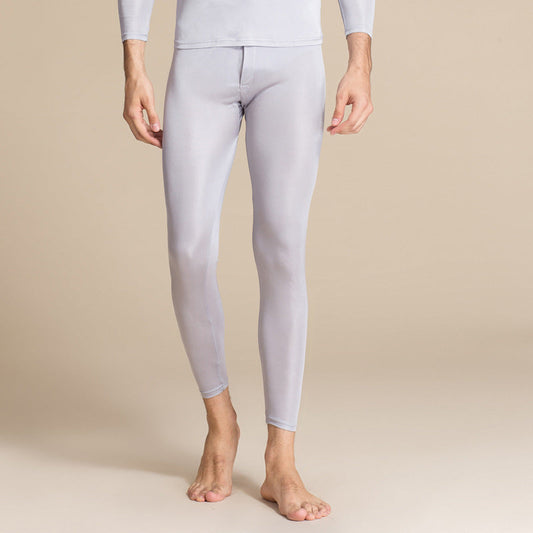 Seidene Gestrickte Thermohose für Herren Slim Fit I Ideal für den Winter