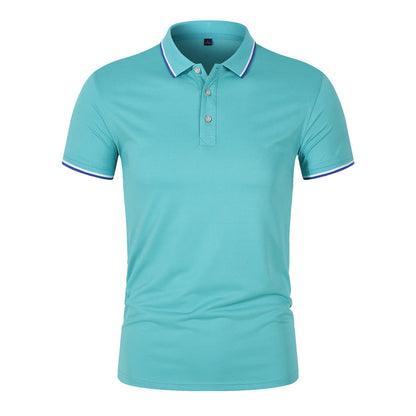 Herren Einfarbiges Kurzarm Top – Ideal für den Sommer