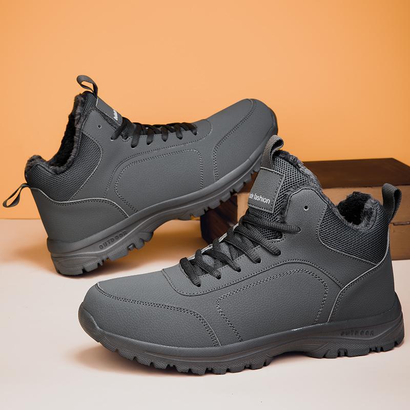 Herren Fleece-Futter Winter-Martinsstiefel Ideal für kaltes Wetter