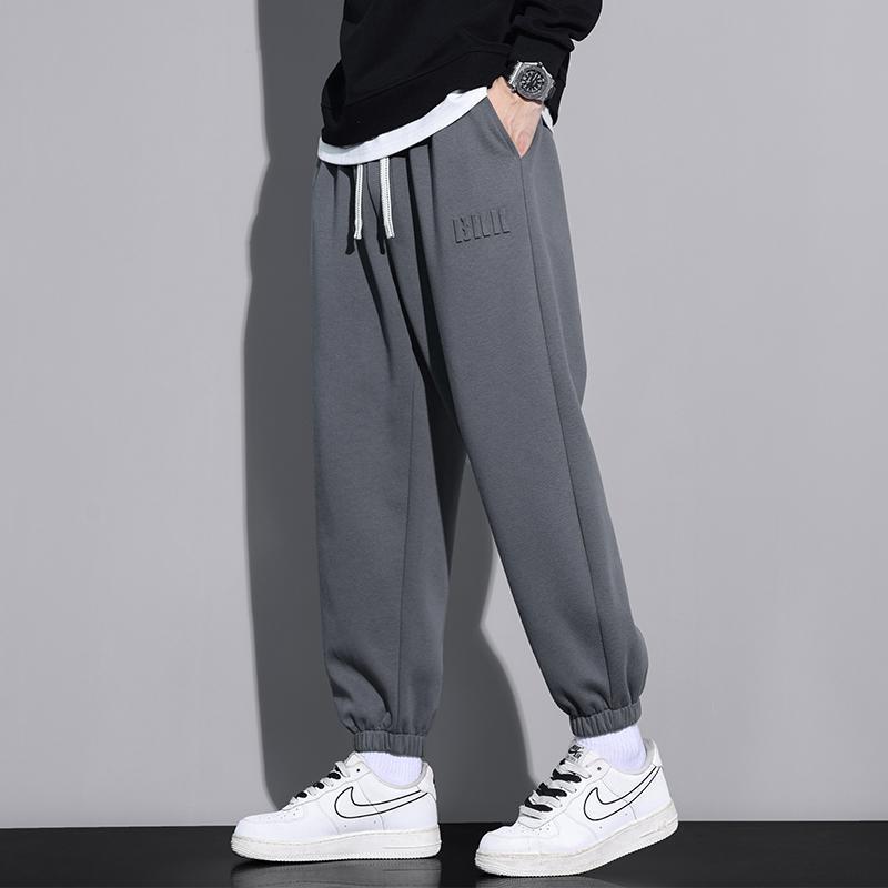 Herren Jogginghose in Großen Größen mit Knöchelband Ideal für Frühling und Herbst