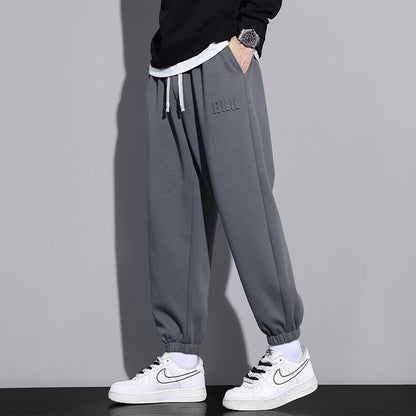 Herren Jogginghose in Großen Größen mit Knöchelband Ideal für Frühling und Herbst