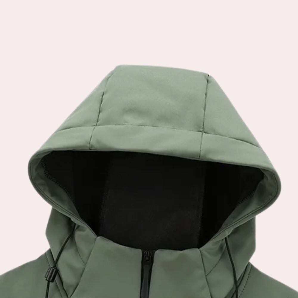 Corduroy-Jacke mit warmer Fütterung, ideal für den Winter