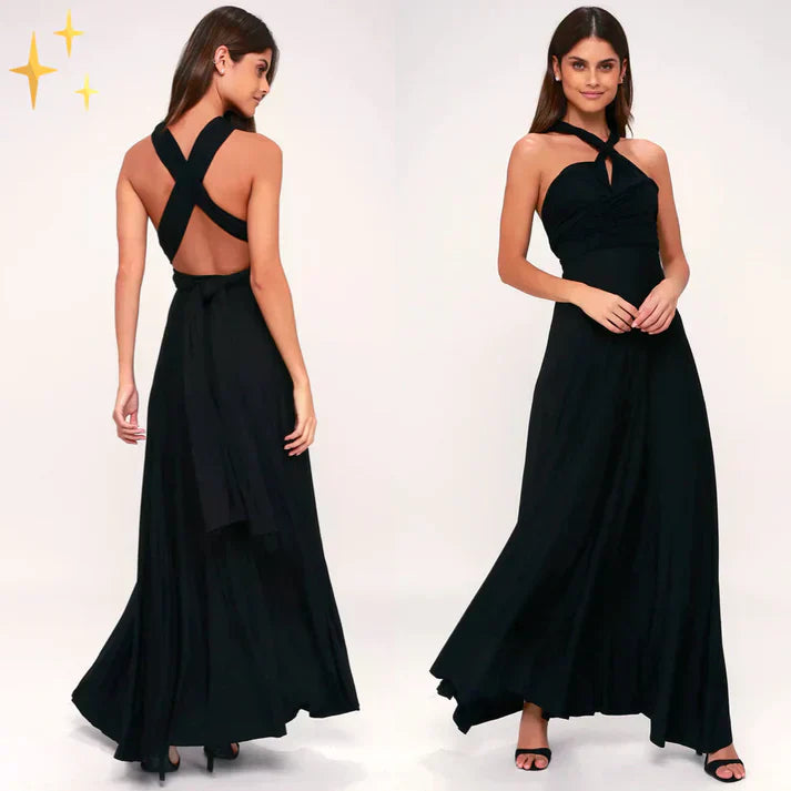 Wandelbares Wickelkleid mit verstellbaren Trägern | Perfekt für Frühling und Sommer